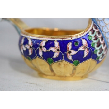Srebrny Czerpak Do Wina KOVSCH - pr. 84 srebro 132g Faberge