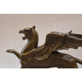Harpia - Mitologia Grecka - Porywacz Dusz - Figura Z Brązu - Dekoracja