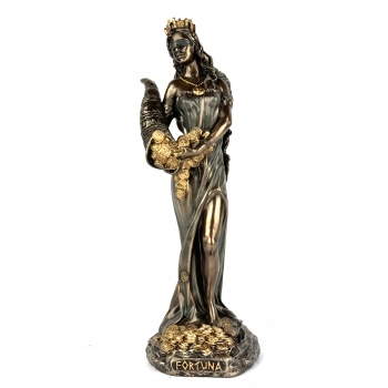 Fortuna z Pieniędzmi - Bogini Szczęścia - Figura Mitologia - Prezent