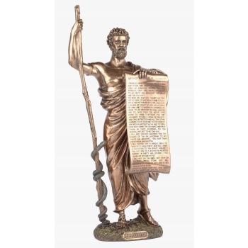 Figurka Hipokrates - Medycyna - Prezent Dla Lekarza - Rzeźba Statuetka