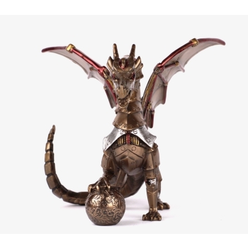 Smok z Kula - Mechaniczny Smok - Figura Statuetka - Prezent Ozdoba