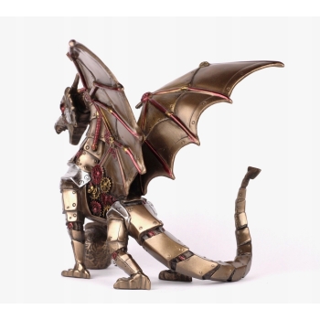 Smok z Kula - Mechaniczny Smok - Figura Statuetka - Prezent Ozdoba