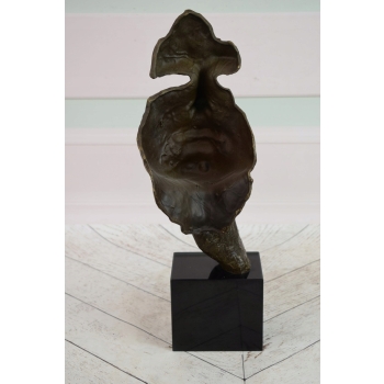 Salvador Dali - Nowoczesna Figura - Twarz Cisza - Rzeźba z Brązu Dekoracja