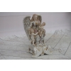 Anioł Stróż z Dziećmi - Figura z Porcelany - Porcelana Biblia - Ozdoba