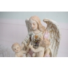 Anioł Stróż z Dziećmi - Figura z Porcelany - Porcelana Biblia - Ozdoba
