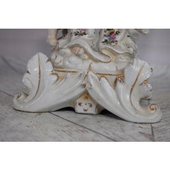 Anioł Stróż z Dziećmi - Figura z Porcelany - Porcelana Biblia - Ozdoba