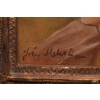 Józef Mehoffer - Portret Kobiety - Arystokratka w Kapeluszu - Obraz Olejny