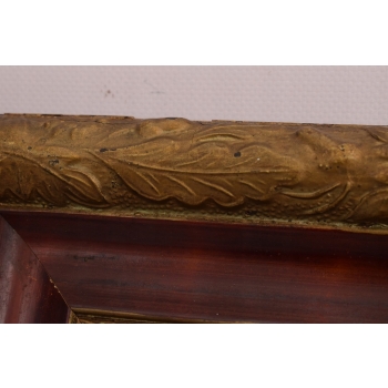 A. KARPIŃSKI - Żółte Kwiaty w Wazonie - Martwa Natura - Stary Obraz Olejny