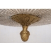Żyrandol z Brązu - Brąz i Kryształy - Lampa Sufitowa - Barok 160cm fi 80