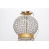 Żyrandol z Brązu - Brąz i Kryształy - Lampa Sufitowa - Barok 160cm fi 80