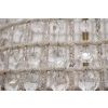 Żyrandol z Brązu - Brąz i Kryształy - Lampa Sufitowa - Barok 160cm fi 80