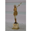 Fernando Paris - Tancerka z Brązu Złoconego Figura Balerina Brąz Dekoracja