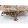 Kolorowa Patera Porcelanowa - Porcelana z Brązem Kobiety Misa Waza - Ozdoba