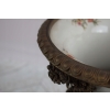 Porcelanowa Waza - Amfora Wazon - Porcelana + Brąz - Rysunki Zdobienia