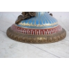 Porcelanowa Waza - Amfora Wazon - Porcelana + Brąz - Rysunki Zdobienia