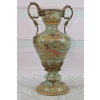 Porcelanowa Waza - Wazon Amfora - Porcelana + Brąz - Chińskie Zdobienia