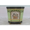Porcelanowa Waza - Wazon Donica - Porcelana - Japońskie Zdobienia - Prezent
