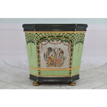 Porcelanowa Waza - Wazon Donica - Porcelana - Japońskie Zdobienia - Prezent