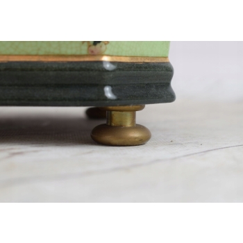 Porcelanowa Waza - Wazon Donica - Porcelana - Japońskie Zdobienia - Prezent