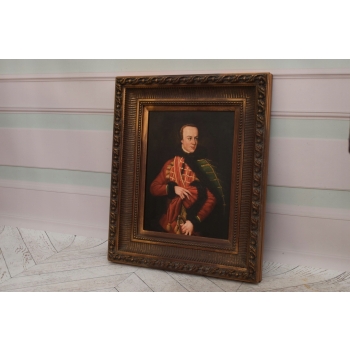 Portret - Napoleon Bonaparte - Generał Francuski - Obraz Olejny - Ozdoba