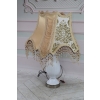 Kryształowa Lampa z Abażurem - Lampka Abażur - Kryształ Glamour - Dekoracja