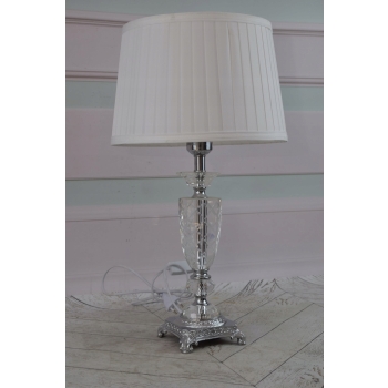 Kryształowa Lampa Gabinetowa - Lampka Abażur - Kryształ Glamour - Dekoracja