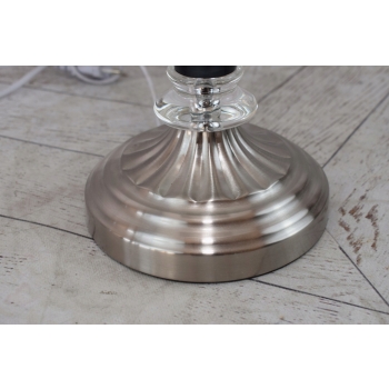 Kryształowa Lampa z Abażurem - Lampka Abażur - Kryształ Glamour - Biuro Dom