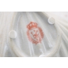 Porcelanowa Mini Patera - Mydelniczka - Porcelana + Figura z Brązu Amor