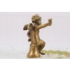 Porcelanowa Mini Patera - Mydelniczka - Porcelana + Figura z Brązu Amor