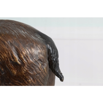Łoś - Jeleń Renifer - Figura Rzeźba z Brązu - Prezent Myśliwy Ozdoba