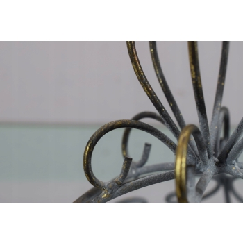 Lampion Latarnia Kareta na Świece - Vintage , Glamour - Lampa