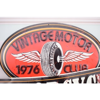Blaszany Szyld - Motorcycle - Motor Gang Motocykl - Prezent - Zawieszka