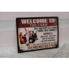 Blaszany Szyld - Welcome To the Farm - Zawieszka Obrazek - Prezent