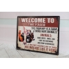 Blaszany Szyld - Welcome To the Farm - Zawieszka Obrazek - Prezent