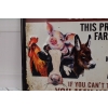 Blaszany Szyld - Welcome To the Farm - Zawieszka Obrazek - Prezent