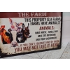 Blaszany Szyld - Welcome To the Farm - Zawieszka Obrazek - Prezent