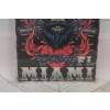 Blaszany Szyld - Tatto Miami - Zawieszka Reklama Do Salonu Tatuażu - Ozdoba