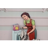Blaszany Szyld - Laundry Room - Pralnia Otwarta 24 - Reklama Tablica Ozdoba