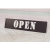Blaszany Szyld - Open - Tabliczka Znak Na Drzwi Otwarte - Zawieszka