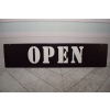 Blaszany Szyld - Open - Tabliczka Znak Na Drzwi Otwarte - Zawieszka