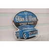 Blaszany Szyld - Older and Wiser - Car Ford Pick Up - Auto Samochód Prezent
