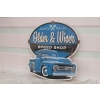 Blaszany Szyld - Older and Wiser - Car Ford Pick Up - Auto Samochód Prezent