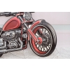 Blaszany Szyld - Chopper - Czerwony Motor Motocykl - Harley Prezent Ozdoba