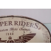 Blaszany Szyld - Chopper Riders - Motor Motocykl - 1980 Vintage - Prezent