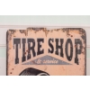 Blaszany Szyld - Tire Shop - Wulkanizacja 24 H - Reklama - Dekoracja Ozdoba