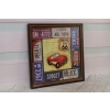 Drewniany Szyld - Route 66 - Tablica Rejestracyjna Stany USA - Obraz Plakat