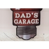 Blaszany Szyld - Garage 24 h - Reklama Garaż Mechanik - Ozdoba Dekoracja