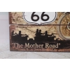 Drewniany Szyld - Route 66 US - Motor Motocykl - Ozdoba Prezent Zawieszka