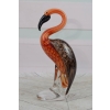 Szkło Murano Glass - Kolorowy Flaming - Ptak - Figura Prezent - Dekoracja