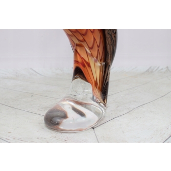 Szkło Murano Glass - Kolorowy Flaming - Ptak - Figura Prezent - Dekoracja